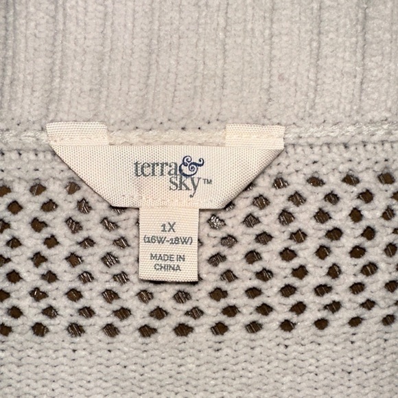 Terra & Sky Beige Open-Front Cardigan - Picture 2 of 4